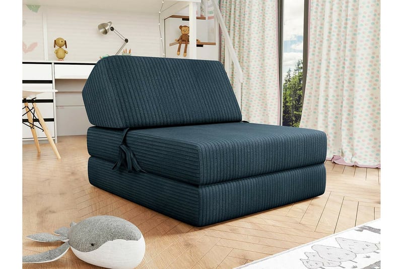 Kintore Fåtölj NO_BRAND Dark blue - Møbler - Stoler & lenestoler - Lenestoler - Sovestol