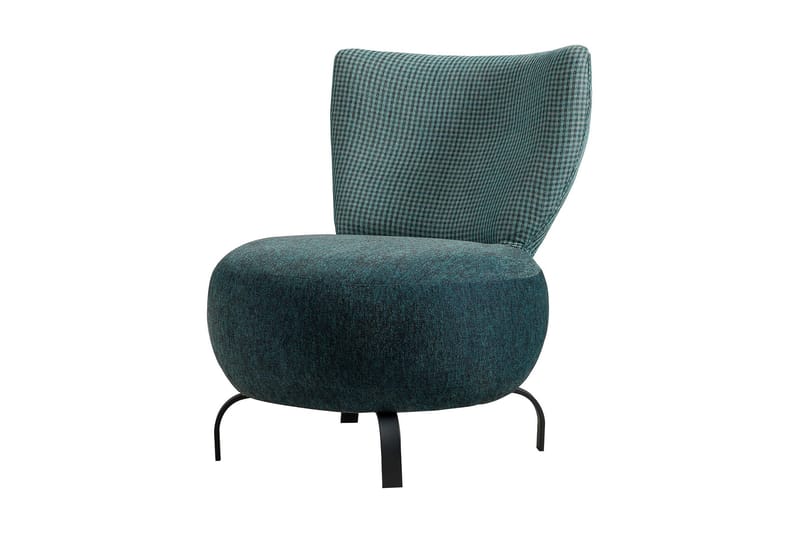 Lolya Lenestol - Turkis/Natur - Møbler - Stoler & lenestoler - Lenestoler - Lenestoler uten armlene