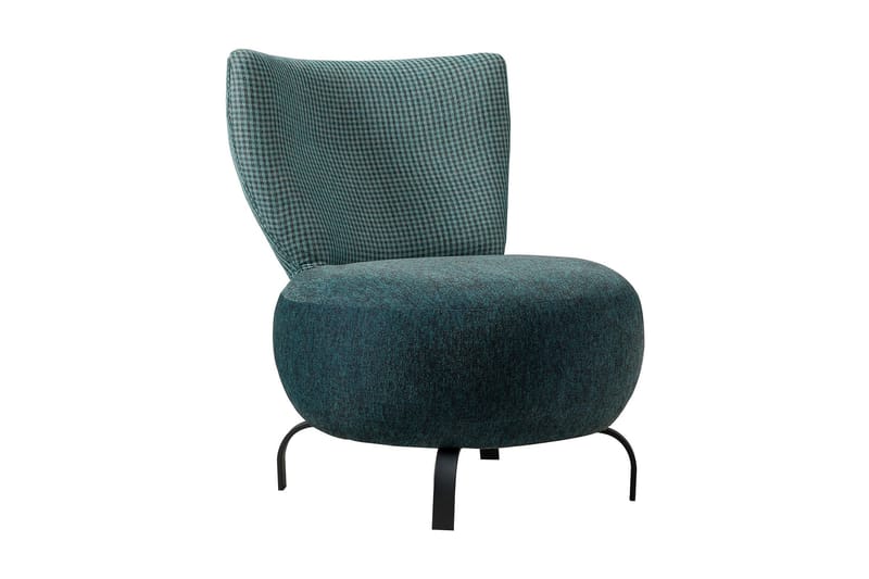 Lolya Lenestol - Turkis/Natur - Møbler - Stoler & lenestoler - Lenestoler - Lenestoler uten armlene