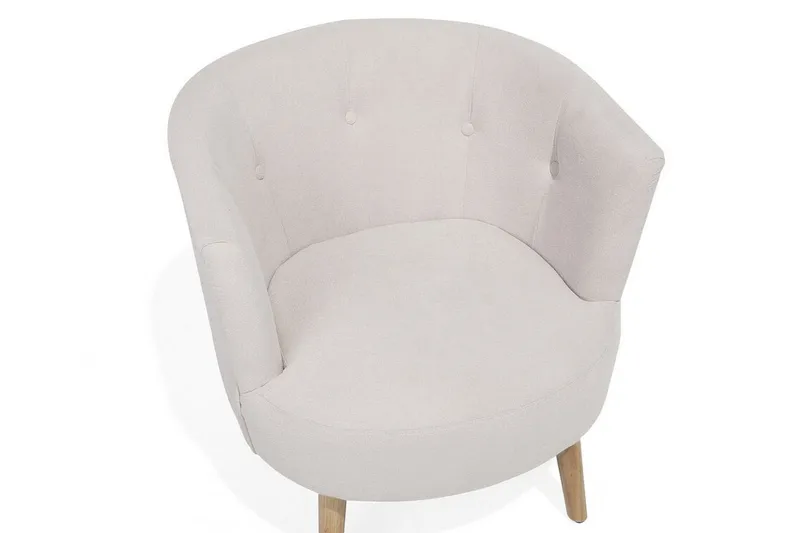 Odenzen Lenestol - Hvit - Møbler - Stoler & lenestoler - Lenestoler - Lenestoler uten armlene