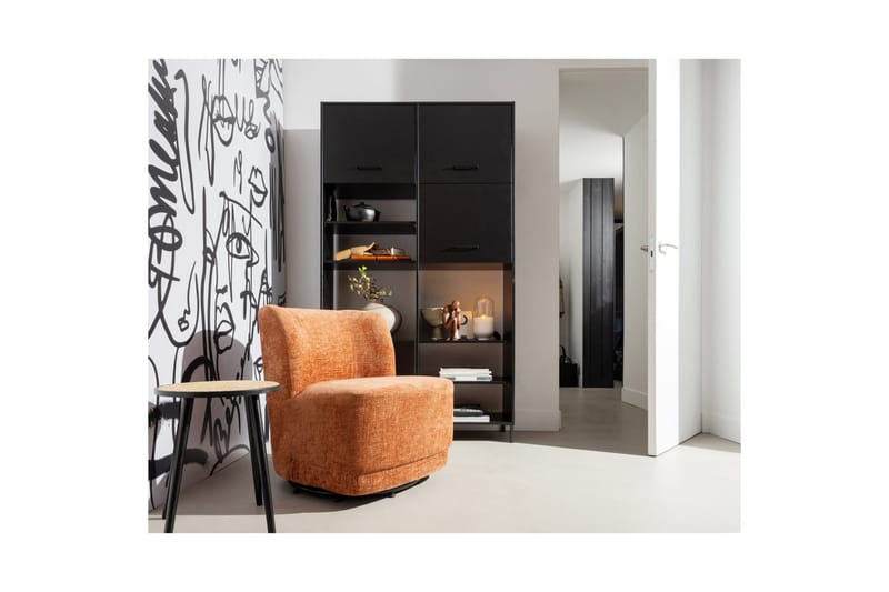 Pawna Lenestol - Oransje - Møbler - Stoler & lenestoler - Lenestoler - Lenestoler uten armlene