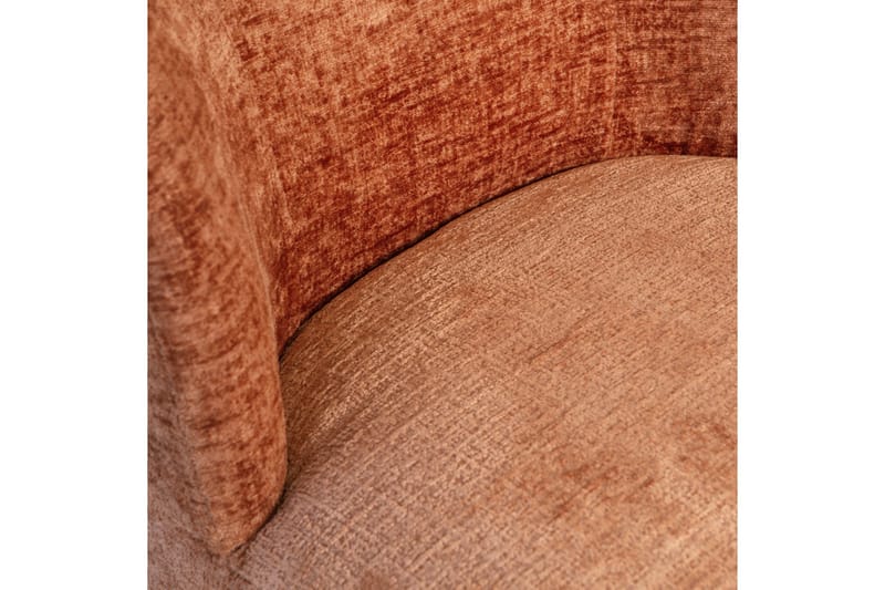 Pawna Lenestol - Oransje - Møbler - Stoler & lenestoler - Lenestoler - Lenestoler uten armlene