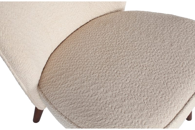 Serra Lenestol - Kremhvit|Bouclé - Møbler - Stoler & lenestoler - Lenestoler - Lenestoler uten armlene