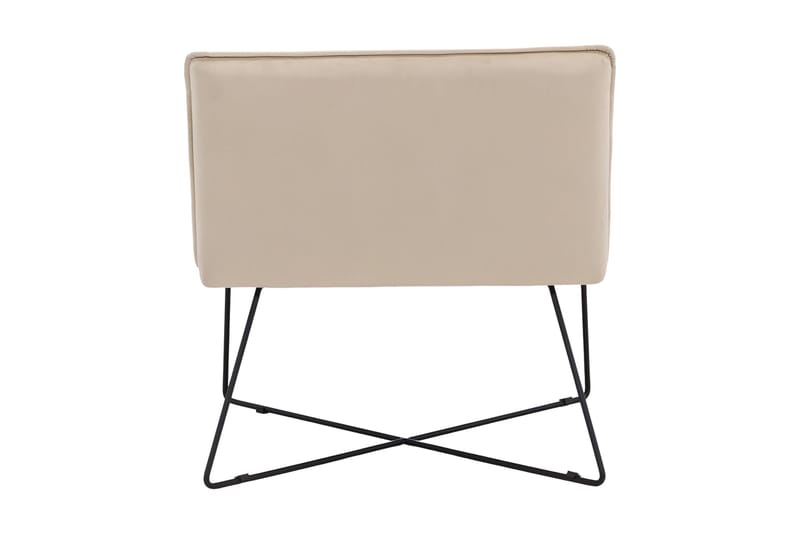 X Lenestol - Beige - Møbler - Stoler & lenestoler - Lenestoler - Lenestoler uten armlene