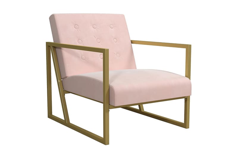 Lexington Loungestol Rosa - CosmoLiving - Møbler - Stoler & lenestoler - Lenestoler