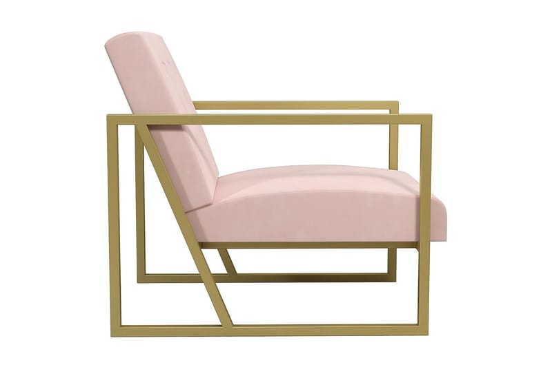 Lexington Loungestol Rosa - CosmoLiving - Møbler - Stoler & lenestoler - Lenestoler