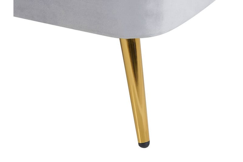 Allier Sjeselong Venstre - Fløyel/Grå - Møbler - Stoler & lenestoler - Lenestoler - Liggestol