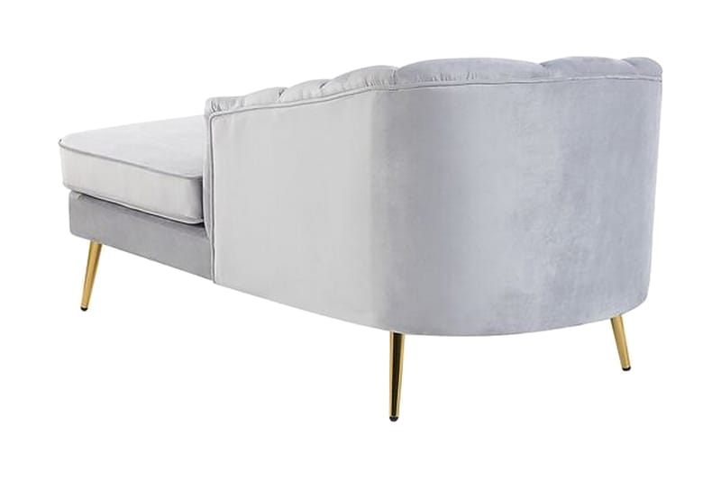 Allier Sjeselong Venstre - Fløyel/Grå - Møbler - Stoler & lenestoler - Lenestoler - Liggestol