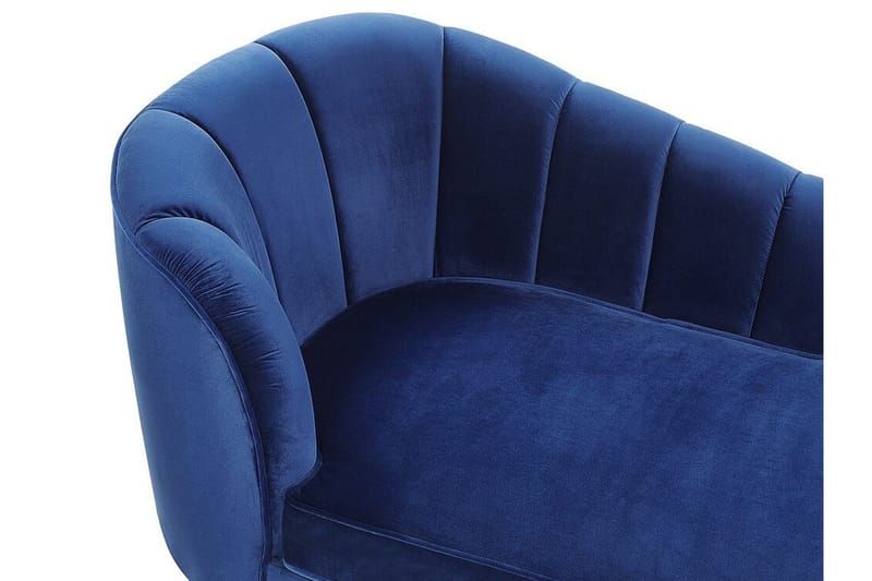 Allier Sjeselong Venstre - Fløyel/Koboltblå - Møbler - Stoler & lenestoler - Lenestoler - Liggestol