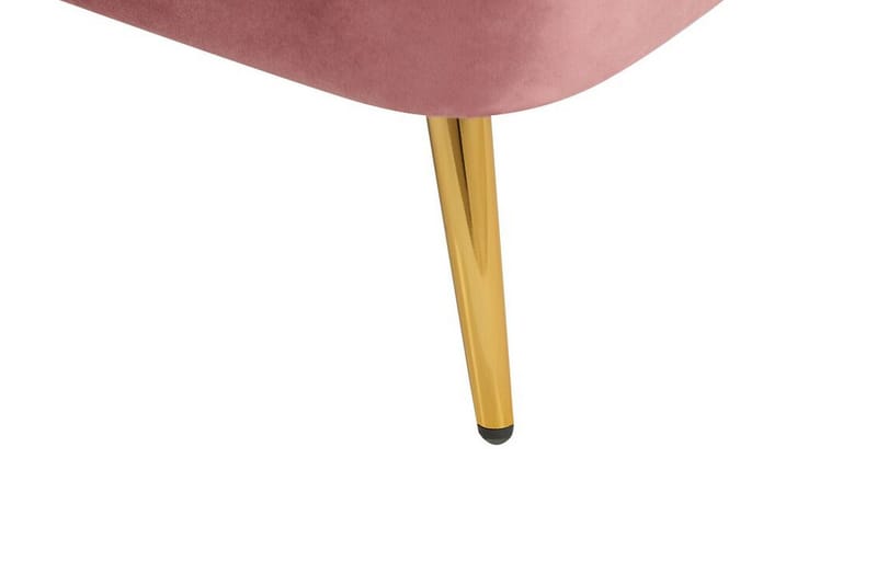 Allier Sjeselong Venstre - Fløyel/Rosa - Møbler - Stoler & lenestoler - Lenestoler - Liggestol