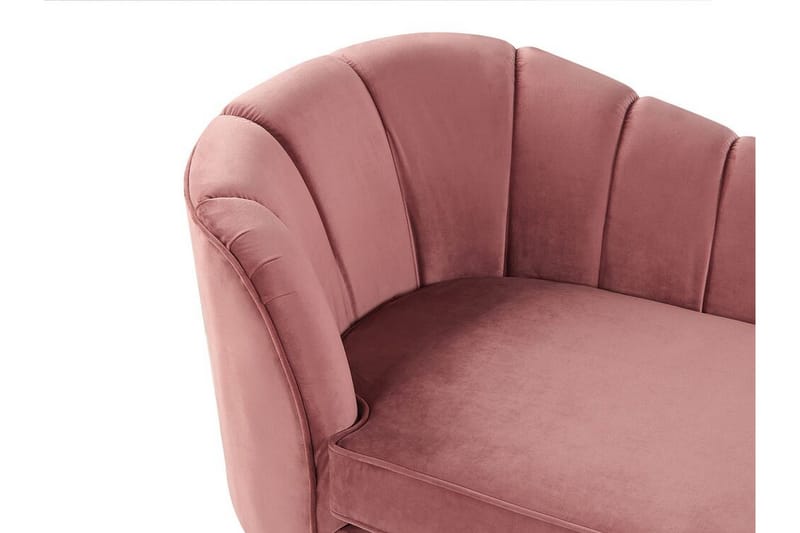 Allier Sjeselong Venstre - Fløyel/Rosa - Møbler - Stoler & lenestoler - Lenestoler - Liggestol