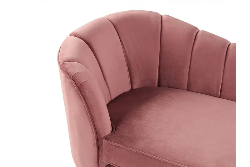 Allier Sjeselong Venstre - Fløyel/Rosa - Møbler - Stoler & lenestoler - Lenestoler - Liggestol