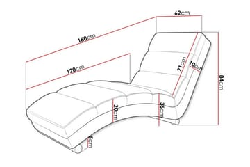 Kintore liggelenestol 62 cm - Møbler - Stoler & lenestoler - Lenestoler - Liggestol