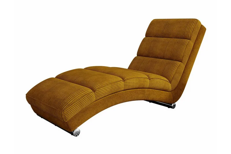 Kintore Liggfåtölj 62 cm 84x NO_BRAND Dark yellow - Møbler - Stoler & lenestoler - Lenestoler - Liggestol