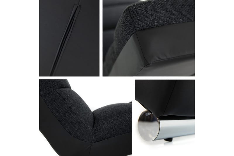 Kintore Liggfåtölj 62 cm NO_BRAND White - Møbler - Stoler & lenestoler - Lenestoler - Liggestol