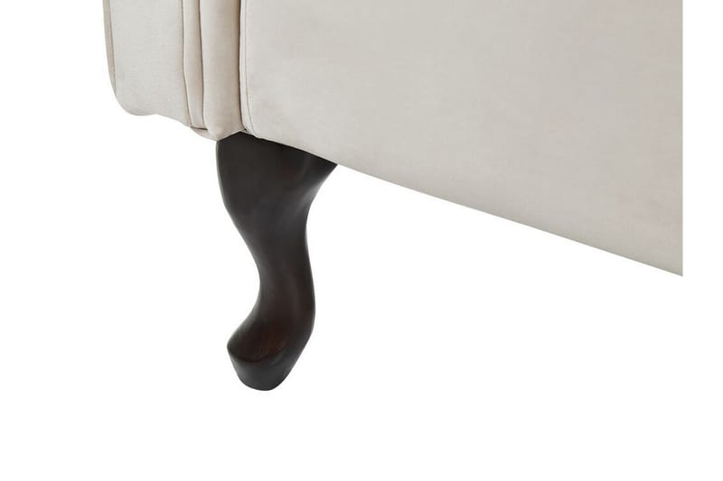 Lattes Sjeselong Høyre - Fløyel/Beige - Møbler - Stoler & lenestoler - Lenestoler - Liggestol