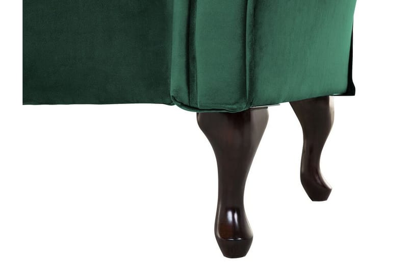 Lattes Sjeselong Venstre - Fløyel/Grønn - Møbler - Stoler & lenestoler - Lenestoler - Liggestol