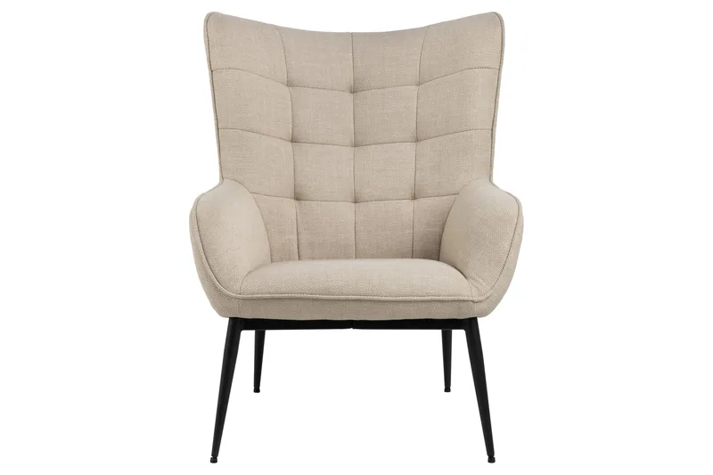 Ravinda Liggestol - Beige - Møbler - Stoler & lenestoler - Lenestoler - Ørelappstol