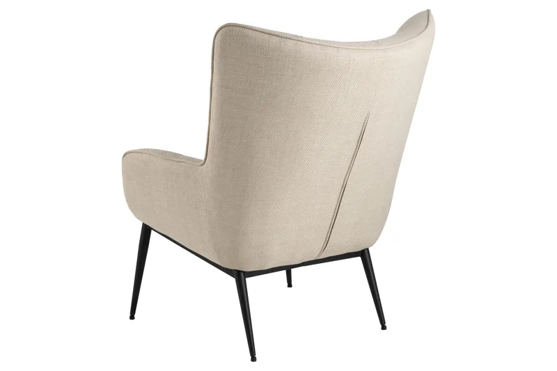 Ravinda Liggestol - Beige - Møbler - Stoler & lenestoler - Lenestoler - Ørelappstol