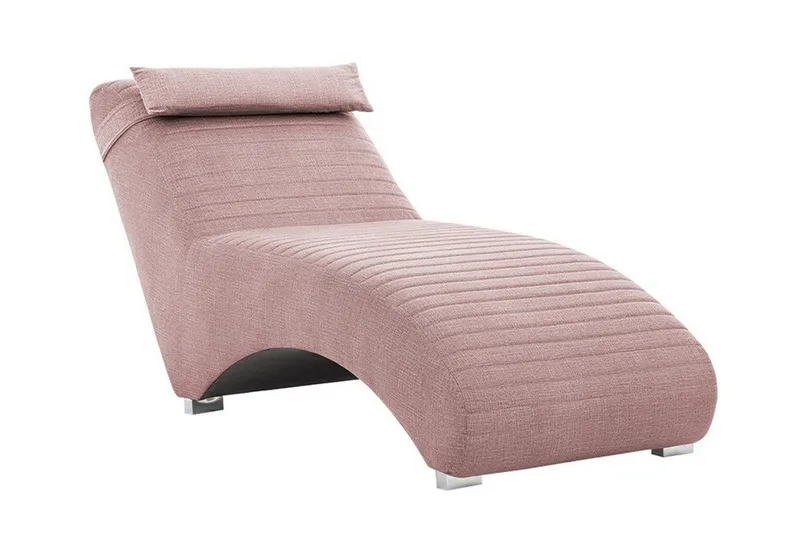 Staffin Liggfåtölj 73 cm NO_BRAND Pink - Møbler - Stoler & lenestoler - Lenestoler - Liggestol