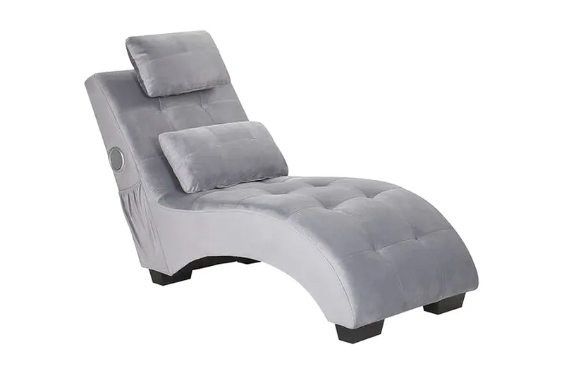 Volans Sjeselong med Bluetooth-høytaler, Fløyel/Grå