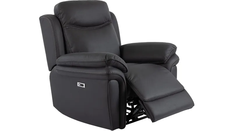 Livaro reclinerlenestol elektrisk - Svart - Møbler - Stoler & lenestoler - Lenestoler - Recliner & kinostol
