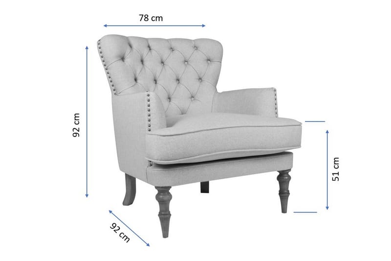 Londonia Lenestol - Lysebrun/Natur - Møbler - Stoler & lenestoler - Lenestoler
