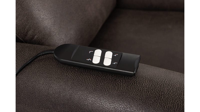 Lunaro reclinerlenestol elektrisk - Brun - Møbler - Stoler & lenestoler - Lenestoler - Recliner & kinostol