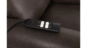 Lunaro reclinerlenestol elektrisk - Brun - Møbler - Stoler & lenestoler - Lenestoler - Lenestol skinn