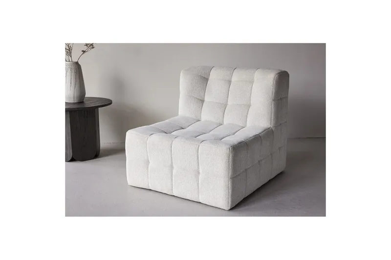 Malou Lenestol - Beige - Møbler - Stoler & lenestoler - Lenestoler - Lenestoler uten armlene