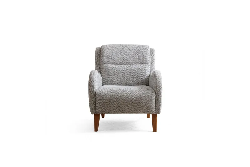 Mami Öronlappsfåtölj - Krem/Blå - Møbler - Stoler & lenestoler - Lenestoler - Ørelappstol