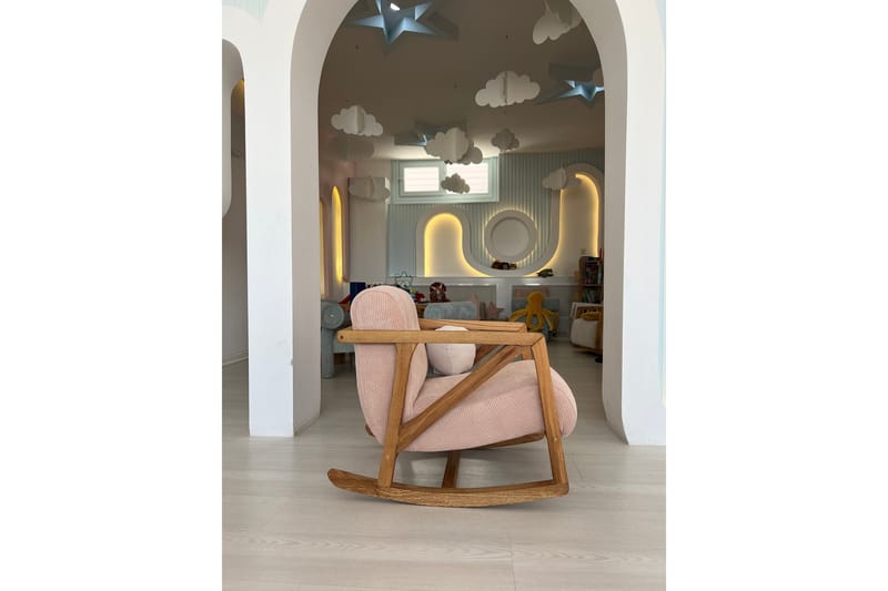 Mamuni Lenestol - Rosa - Møbler - Stoler & lenestoler - Lenestoler