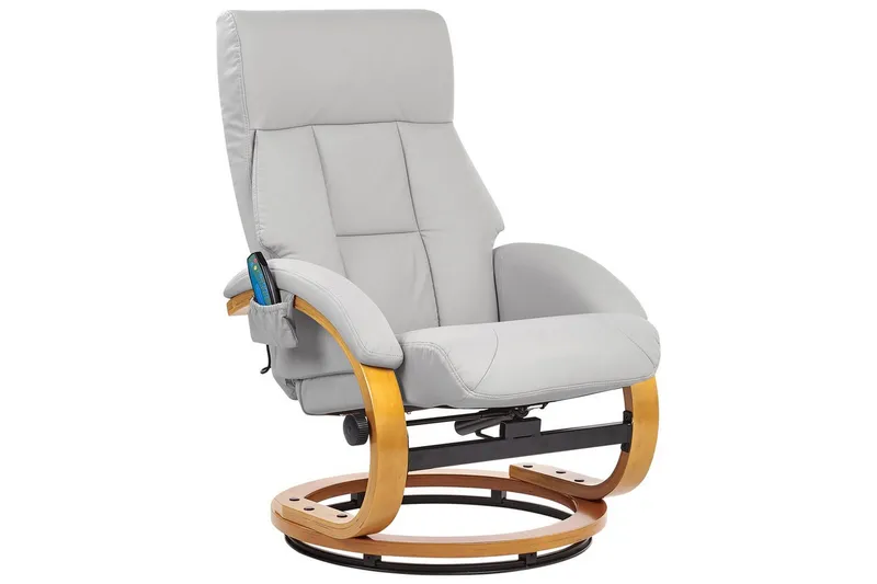 Massasjestol Force - Grå, lyst tre - Møbler - Stoler & lenestoler - Lenestoler - Massasjestol