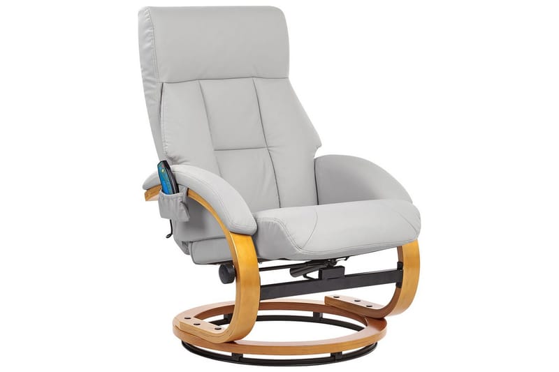 Massasjestol Force - Grå, lyst tre - Møbler - Stoler & lenestoler - Lenestoler - Massasjestol