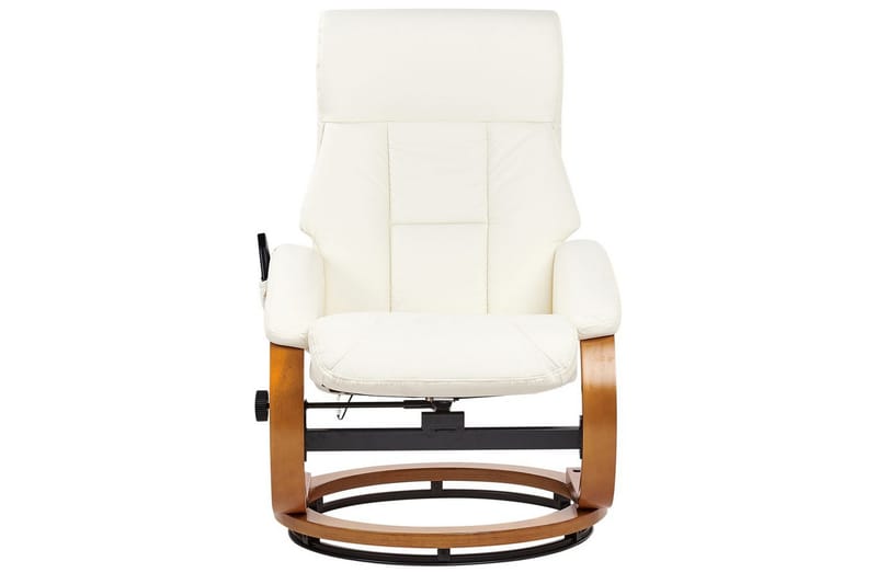 Massasjestol Force - Hvit, lyst tre - Møbler - Stoler & lenestoler - Lenestoler - Massasjestol