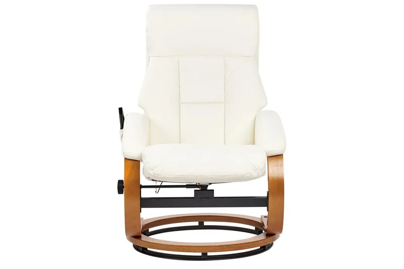 Massasjestol Force - Hvit, lyst tre - Møbler - Stoler & lenestoler - Lenestoler - Massasjestol