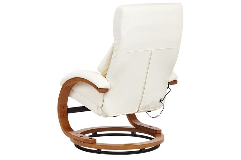 Massasjestol Force - Hvit, lyst tre - Møbler - Stoler & lenestoler - Lenestoler - Massasjestol