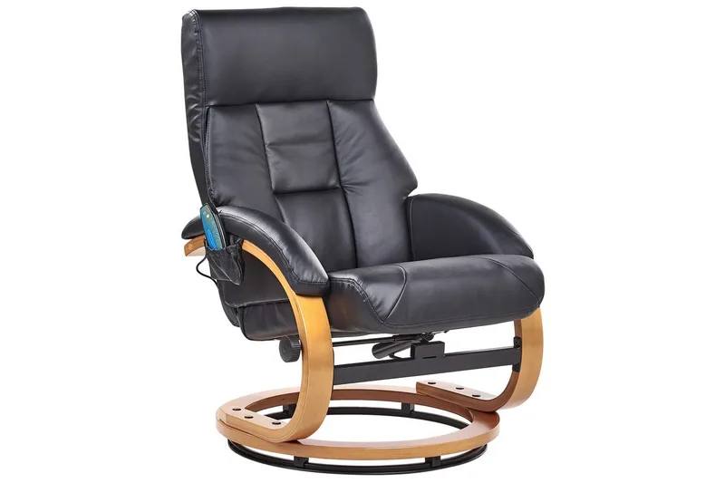 Massasjestol Force - Svart, lyst tre - Møbler - Stoler & lenestoler - Lenestoler - Massasjestol