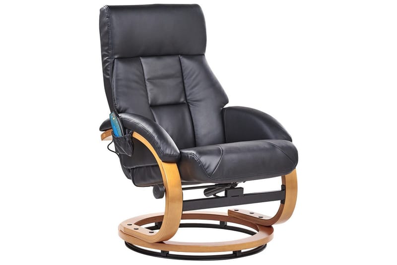 Massasjestol Force - Svart, lyst tre - Møbler - Stoler & lenestoler - Lenestoler - Massasjestol