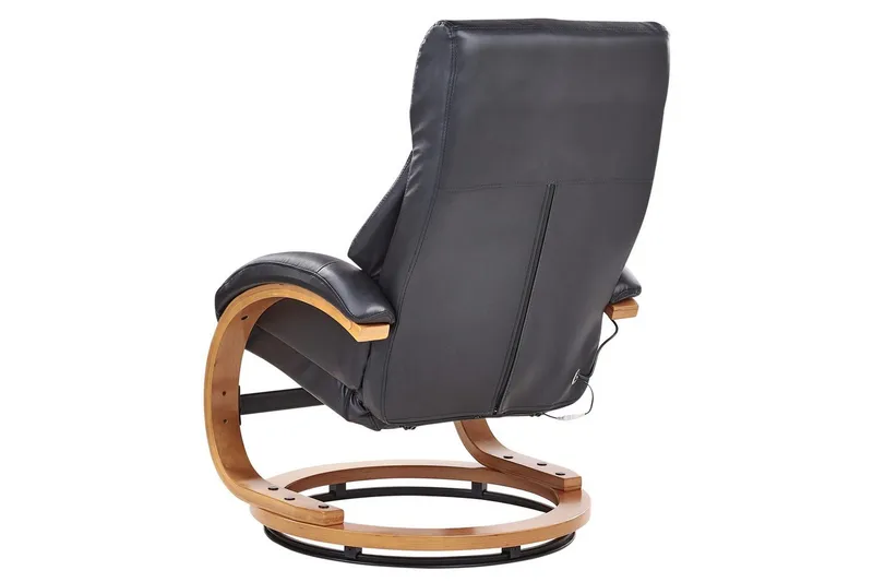 Massasjestol Force - Svart, lyst tre - Møbler - Stoler & lenestoler - Lenestoler - Massasjestol