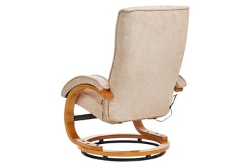 Massasjestol Hero - Beige, Lys Tre - Møbler - Stoler & lenestoler - Lenestoler - Massasjestol