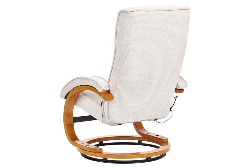 Massasjestol Hero - Lys beige, lyst tre - Møbler - Stoler & lenestoler - Lenestoler - Massasjestol