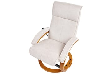 Massasjestol Hero - Lys beige, lyst tre - Møbler - Stoler & lenestoler - Lenestoler - Massasjestol