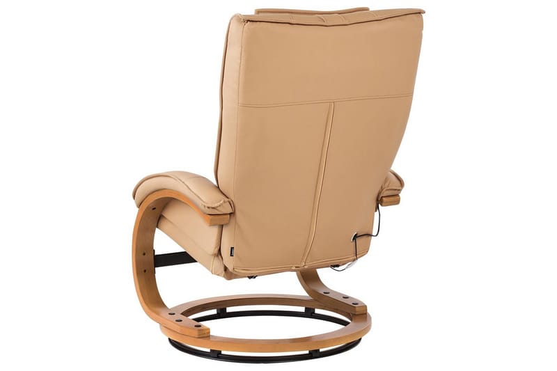 Massasjestol Majestic - Brun, lyst tre - Møbler - Stoler & lenestoler - Lenestoler - Massasjestol