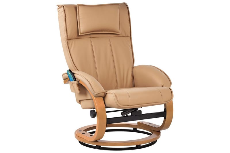 Massasjestol Majestic - Brun, lyst tre - Møbler - Stoler & lenestoler - Lenestoler - Massasjestol