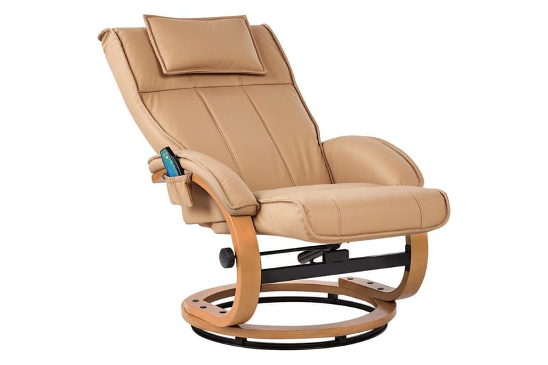 Massasjestol Majestic - Brun, lyst tre - Møbler - Stoler & lenestoler - Lenestoler - Massasjestol