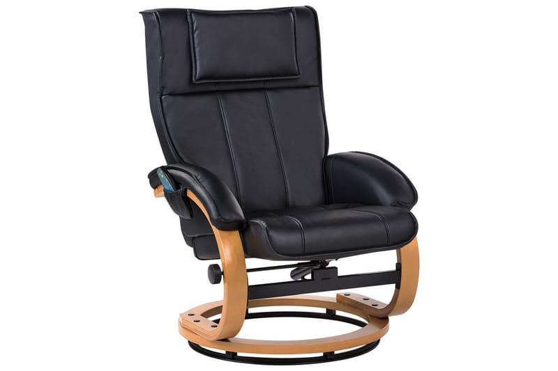 Massasjestol Majestic - Svart, lyst tre - Møbler - Stoler & lenestoler - Lenestoler - Massasjestol