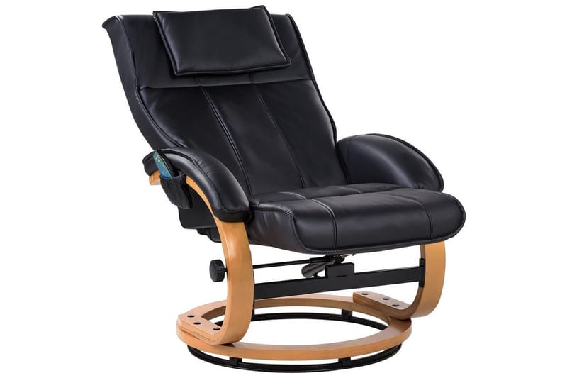 Massasjestol Majestic - Svart, lyst tre - Møbler - Stoler & lenestoler - Lenestoler - Massasjestol