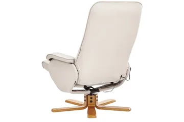 Massasjestol Relaxpro - Beige, Lys Tre - Møbler - Stoler & lenestoler - Lenestoler - Lenestol skinn