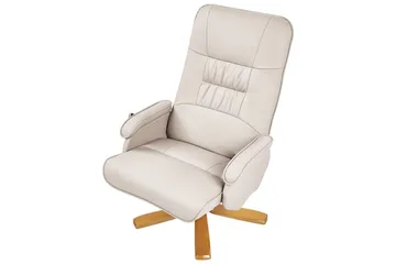 Massasjestol Relaxpro - Beige, Lys Tre - Møbler - Stoler & lenestoler - Lenestoler - Lenestol skinn